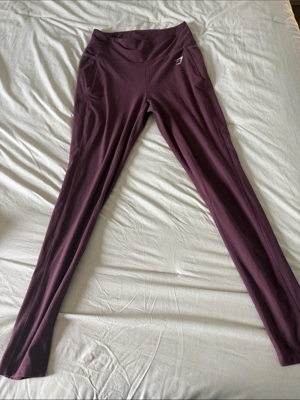 Gymshark Deep Plum Seamless Leggings